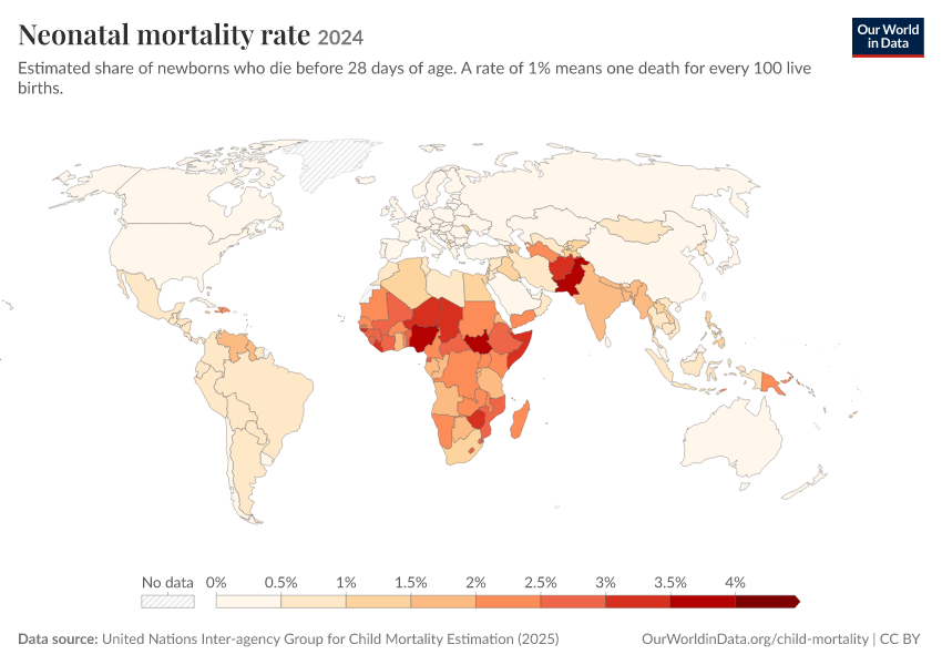 A thumbnail of the "Neonatal mortality rate" chart