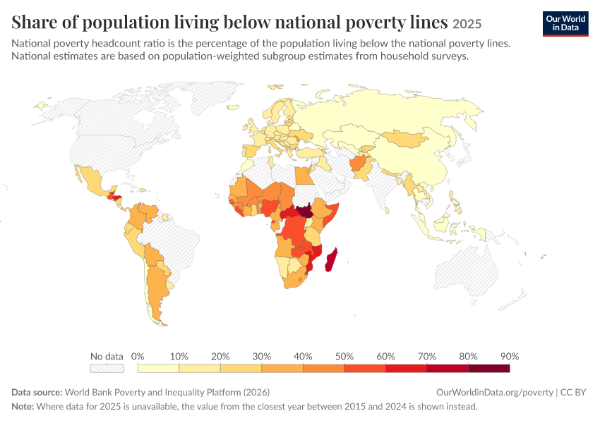 A thumbnail of the "Share of population living below national poverty lines" chart